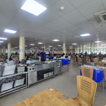 NHÀ ĂN TRƯỜNG QUỐC TẾ HÀN QUỐC ( KIS)