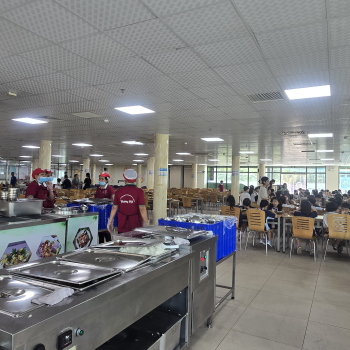 NHÀ ĂN TRƯỜNG QUỐC TẾ HÀN QUỐC ( KIS)