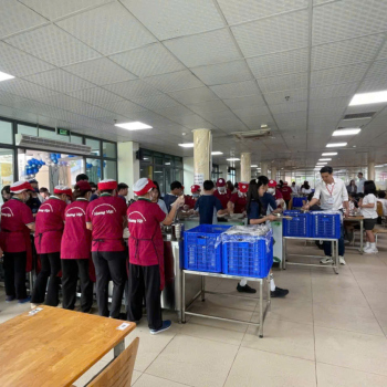 NHÀ ĂN TRƯỜNG QUỐC TẾ HÀN QUỐC ( KIS)