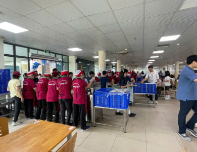 NHÀ ĂN TRƯỜNG QUỐC TẾ HÀN QUỐC ( KIS)