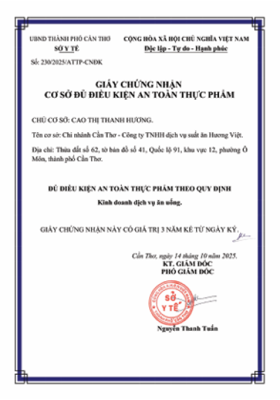 Chứng nhận 5