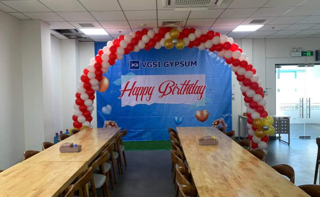 NHÀ ĂN CÔNG TY VGSI - GYPSUM 