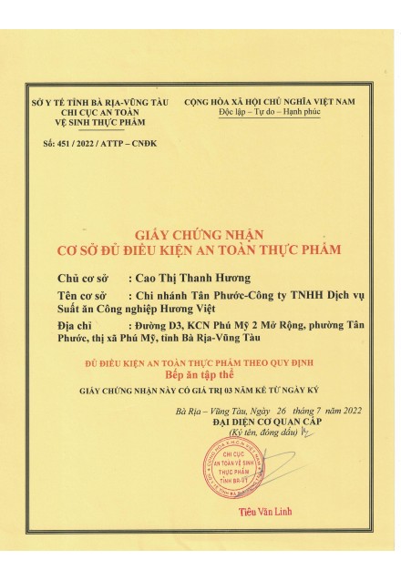 1 .GIẤY CN ATTP GYMSUM - 26.7.2022